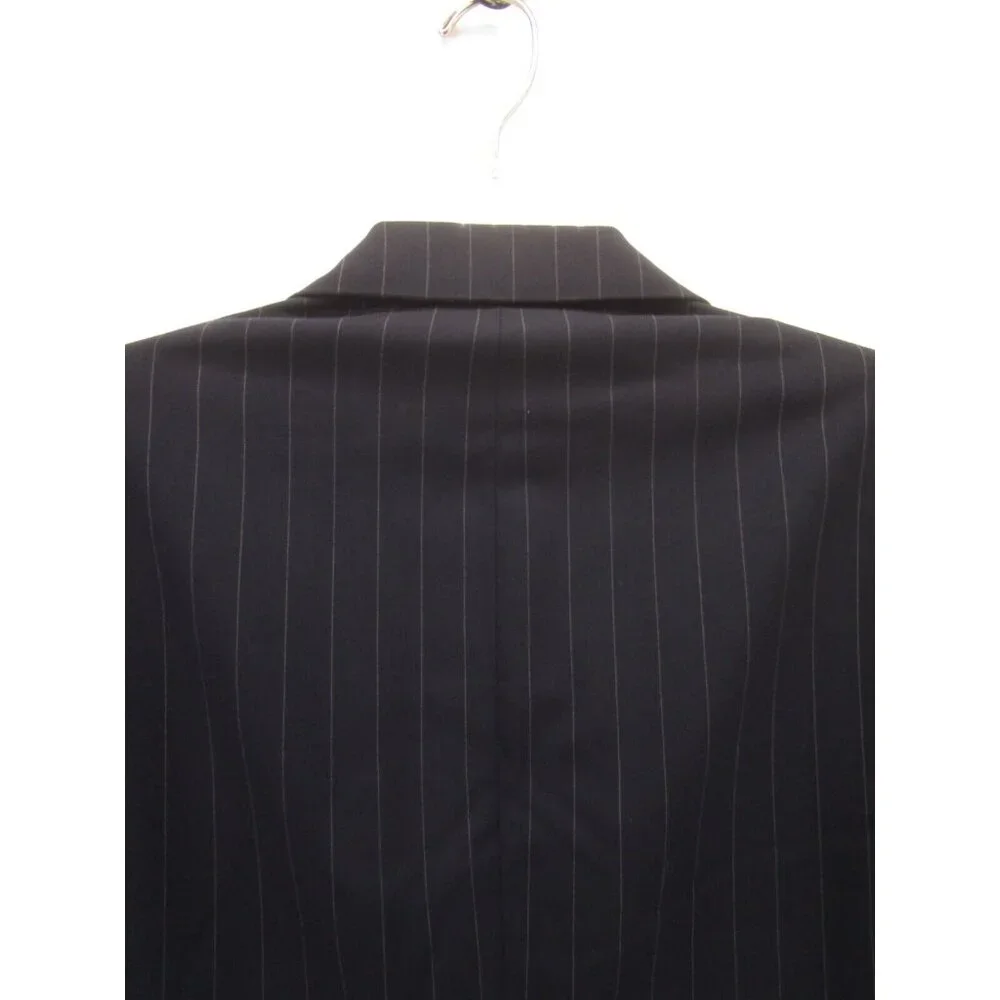 Paul Stuart Sport Coat 40 Blazer Pinstriped Business Jacket Preppy - Picture 9 of 12